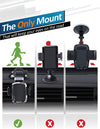 BESTRIX Phone Holder for Car, SmartClamp Car Phone Mount