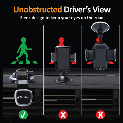 Magnetic Dashboard Cell Phone Holder