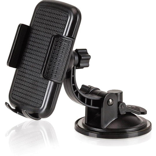 Bestrix Universal Dashboard & Windshield Car Phone Mount Holder Compatible with iPhone 6/6S/7/8/X Plus 5S/5C/5 Samsung Galaxy S5/S6/S7/S8/S9 Edge/Plus Note 4/5/8 LG G4/G5/G6 All Smartphones up to 6" - Bestrix