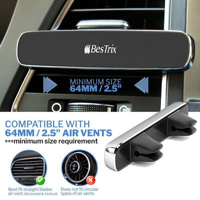 Bestrix Magnetic Phone Holder For Car Air Vent - Bestrix