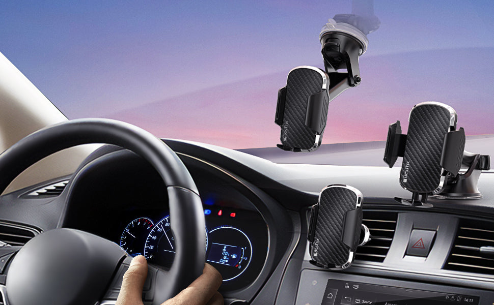 BesTrix Phone Mount for Car - 3 products in one